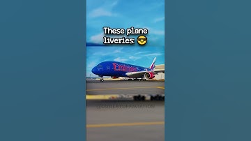 Thumbnail of These plane liveries: 😎 #avgeeks #aviation #airline #planes #flight
