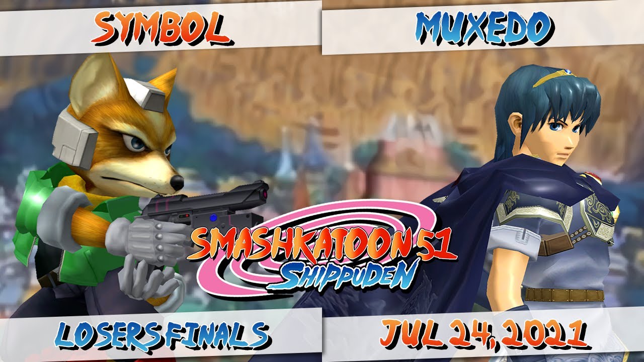 Symbol (Fox) vs. Muxedo (Marth, Sheik) - Losers Finals - Smashkatoon 51