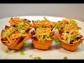 Applebee's Chicken Wonton Tacos - Applebee's Appetizer Recipe