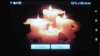 Candle live wallpaper - App review by ReviewBreaker screenshot 3