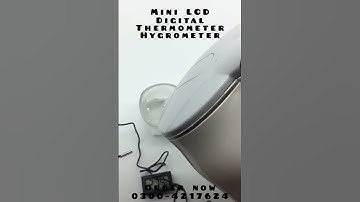 Mini LCD Digital Thermometer Hygrometer Fridge Freezer Tester Temperature Tester Sensor Humidity Me