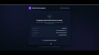 AI-Powered Email Marketing Agent | Flask + Webhooks + Gemini AI | Complete Automation Demo