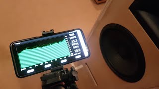 Measuring with RTA Pro.apk of my Butterworth B4 enclosure Speakers (setting Azimuth of MP500) screenshot 2