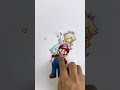 Super Mario Galaxy Paper Craft Easy EYE Correcting Challenge#game #mario #papercraft