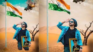 PicsArt 26 January Photo Editing Full Tutorial  Step by Step | Republic day photo editing in picsart screenshot 5