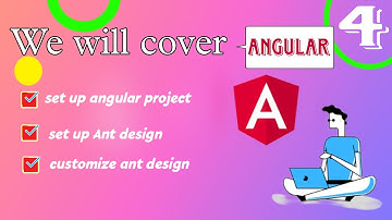 4 | Set Up Angular and Ant Design | Simple CRUD Application | Angular tutorial |