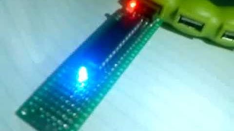 led driven by PWM with atmega 8