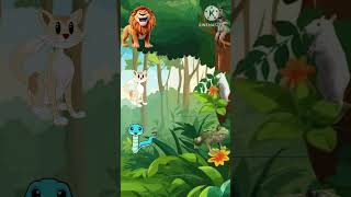 #I am the lion, the king of the jungle. My food is deer." trending video