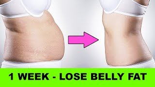 How do you begin to lose belly fat in a week's time? what exercises
need perform? can it really work just 7 days? answer those questions,
we'...