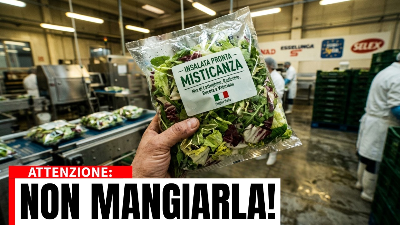 I TEST sull'INSALATA in BUSTA sono SCONCERTANTI! (Attenzione Anziani!)