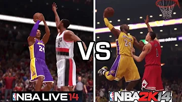 NBA 2K14 vs. NBA Live 14: Trailer Face-Off