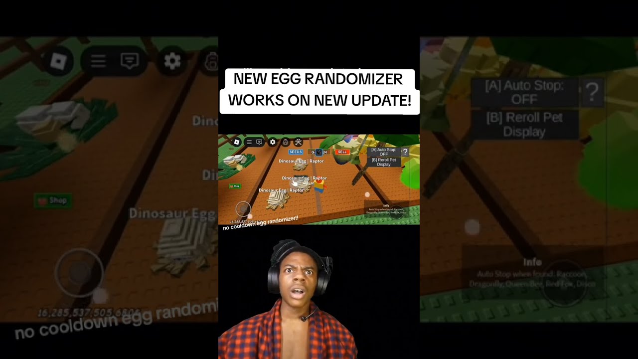 NEW EGG RANDOMIZER SCRIPT GROW A GARDEN Growagarden Roblox