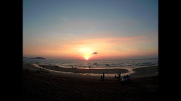 Timelapse bình mình trên biển Phan Thiết