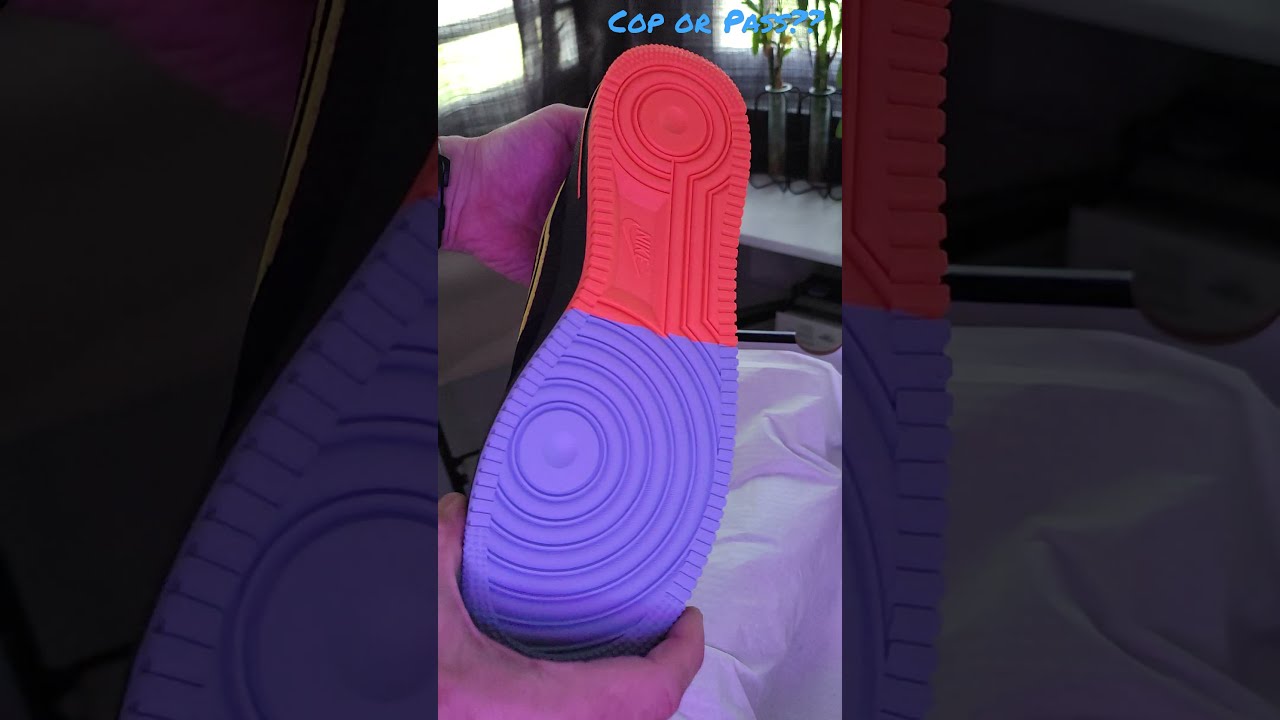 air force black yellow