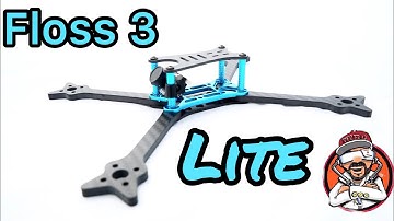 Floss 3 Lite - Hyperlite Drone Racing frame