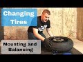 Mounting and Balancing Motorcycle Tires