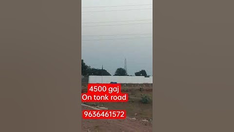 4500 gaj plots on tonk road Jaipur #tonkroad #plot #plots #plotforsale #farmhouse #investment