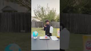 How to make a tiny at home version of elephant toothpaste!!🦖🧼🧪