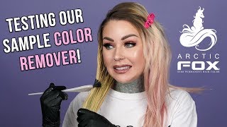 TESTING THE ARCTIC FOX COLOR REMOVER | Kristen Leanne