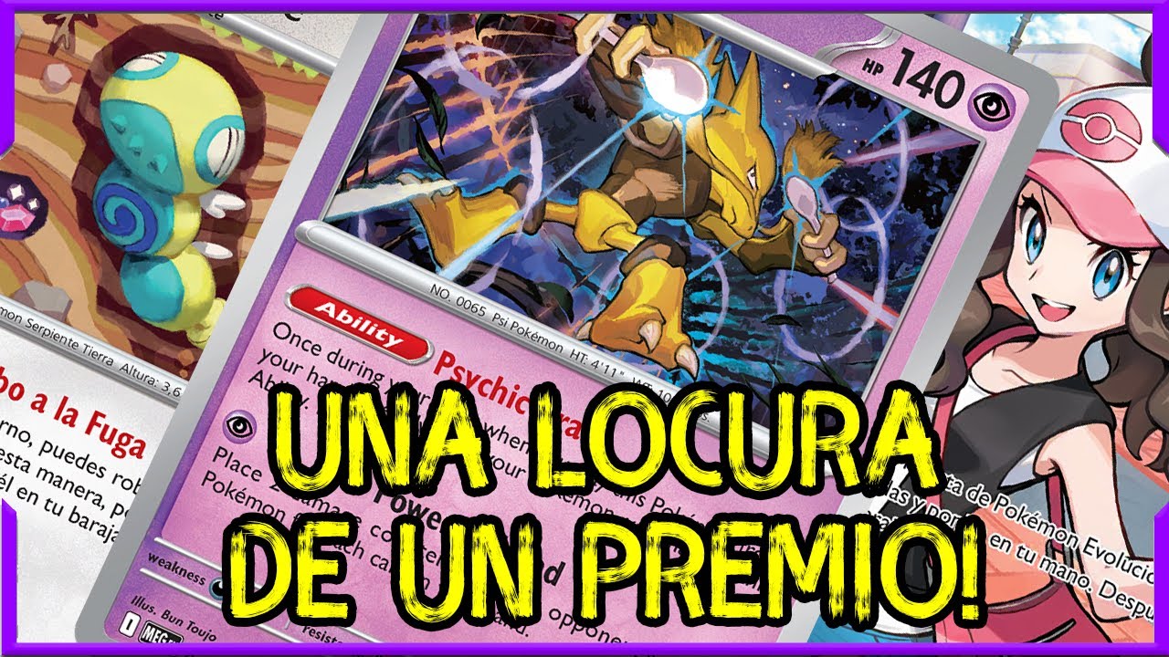 🌟UN DAÑO QUE TUS RIVALES TEMERÁN! 🌟 DECK ALAKAZAM POKÉMON TCG🌟