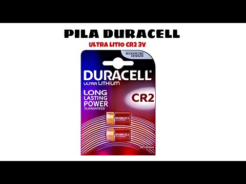 Pila duracell ultra litio foto CR2 3V pack 2 pilas distribuido por CABLEPELADO ®