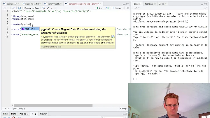 The difference between require() and library() functions in R: Loading and using packages in R