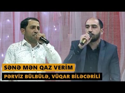 Sənə mən qaz verim / Perviz Bulbule, Vuqar Bileceri / Tekbetek meyxana 2016