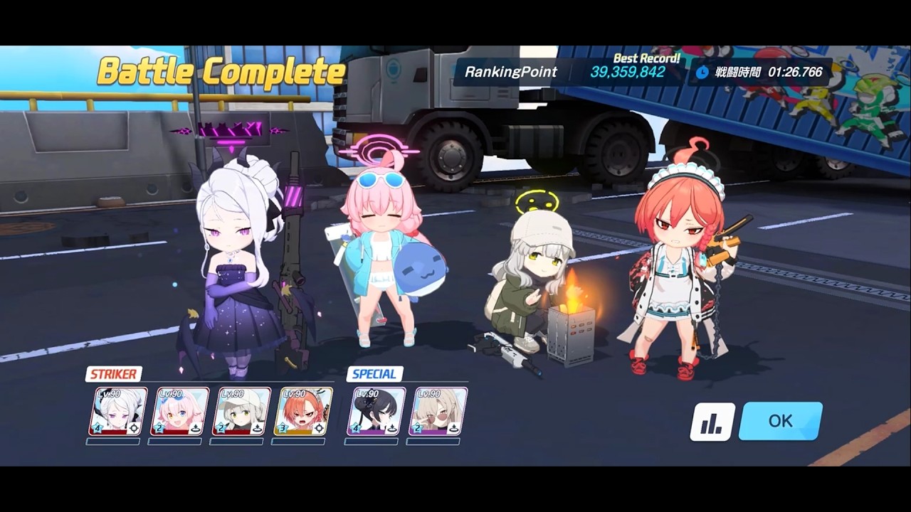 Blue Academy] Kaitenjer TORMENT 2-star Score: 39,359,842 [No