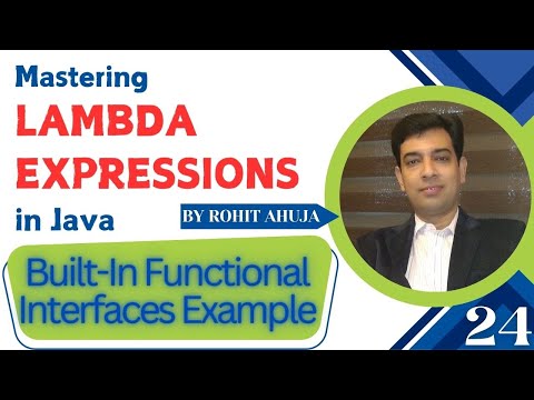 Example 12: Predefined/Built-In Functional Interfaces