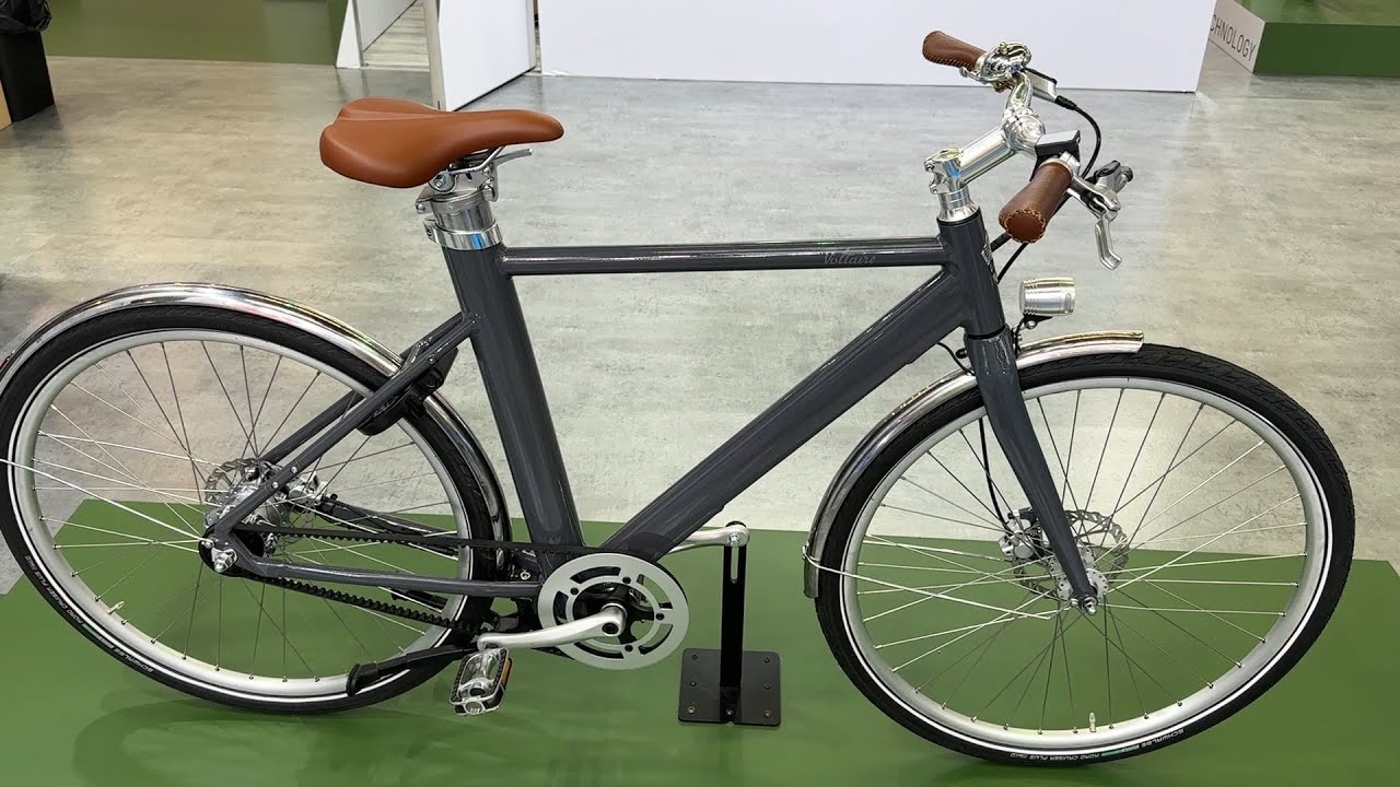 French Elegance ! 2024 Voltaire Cycles Electric City Bike - Eurobike 2023