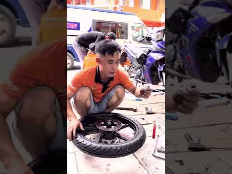Video Cách gắn mâm 5 cây cho ex 155 - youtube