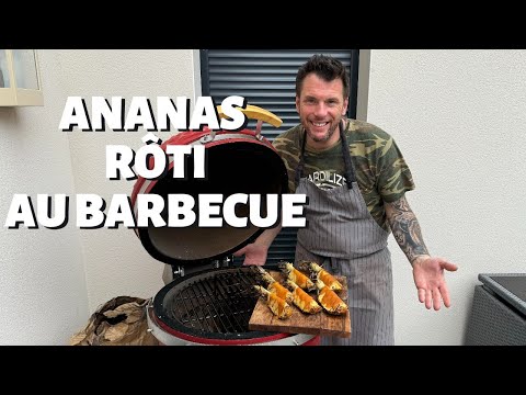 RECETTE DE NORBERT : FAIRE RÔTIR UN ANANAS AU BARBECUE !