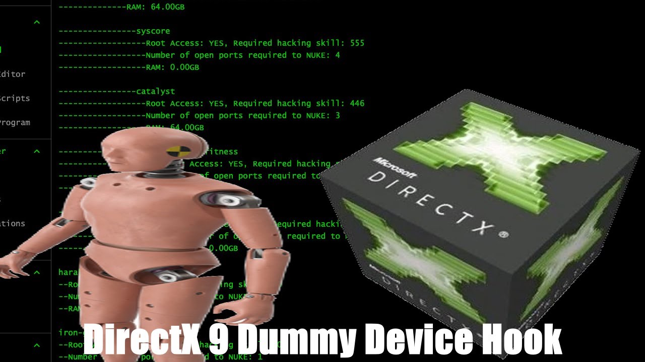 x86 Game Hacking | DirectX9 EndScene Trampoline Hooking - YouTube