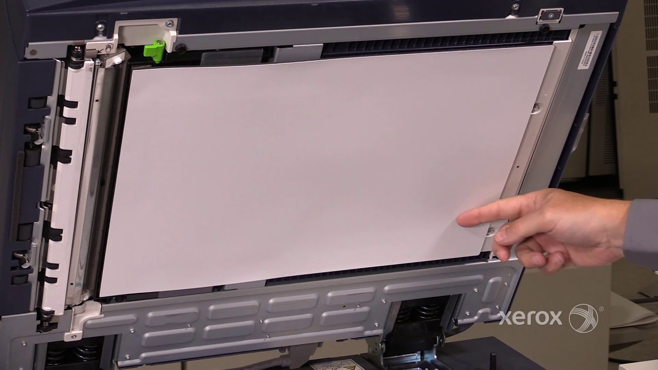 Xerox® Versant® 80 180 Color Press Cleaning the Platen Cushion