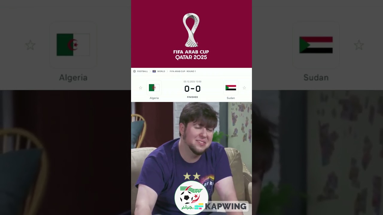 Iraq Beat Bahrain,Algeria Draw & UAE Lose To Jordan.FIFA Arab Cup Memes,Day 3.