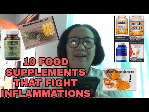 10 FOOD SUPPLEMENTS THAT FIGHT INFLAMMATIONS | Rose Domingo | #237#curcumin#bromelain#vitaminCandD