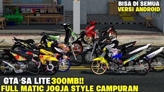 GTA SA LITE FULL MOD DRAG MATIC MIXED JOGJA STYLE, HEREX, VEGA 5TP AND NEW 2026 SUPRA KPH