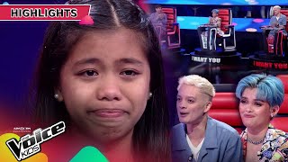 Coaches are impressed by Kreya's performance | The Voice Kids Philippines 2023