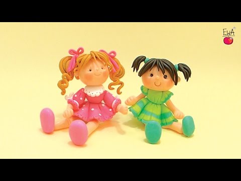 BAMBOLA - polymer clay - laleczka z modeliny