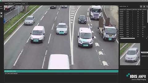 Giải pháp nhận dạng biển số tự động (ANPR / LPR) IDIS