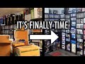 Moving My (Messy) Game Collection &amp; Setting Up My New Game Room