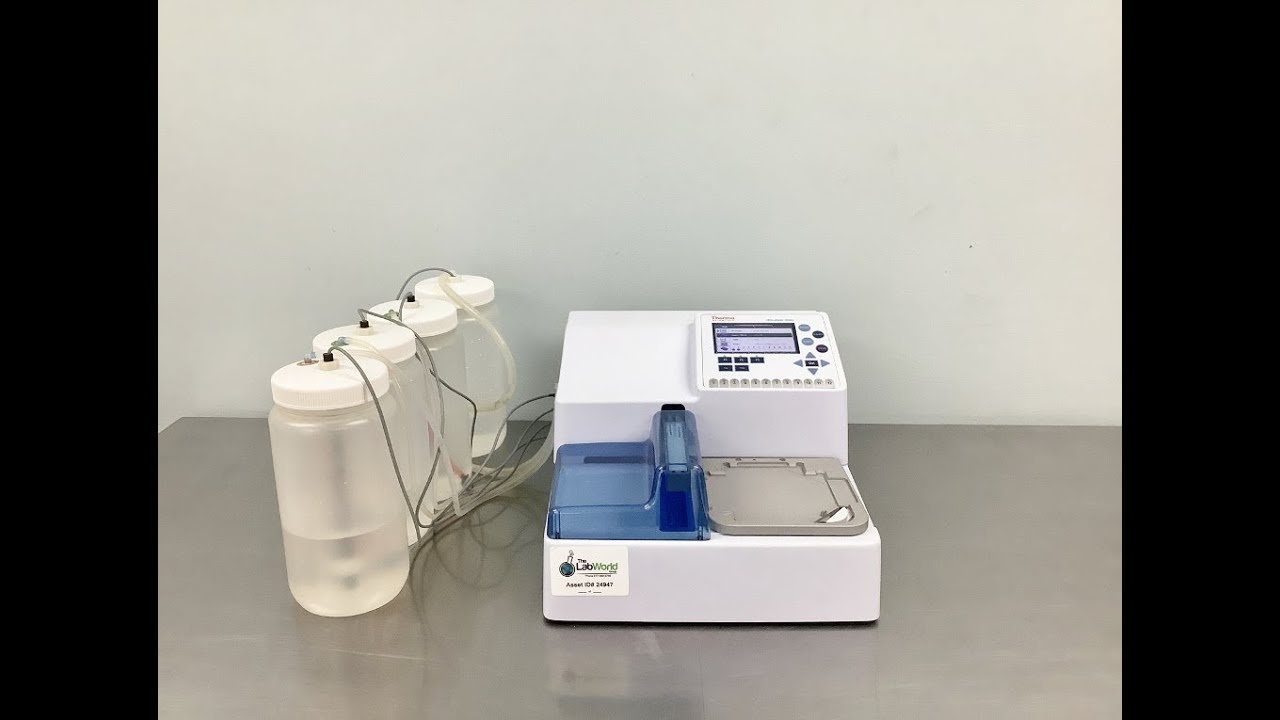 Wellwash Thermo Wellwash Versa Microplate Washer ID 24947 - YouTube