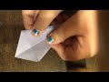 How to make a swan with paper tutorial