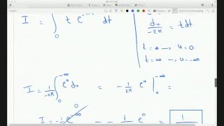 evaluating an improper integral using the gammafunction and its properties