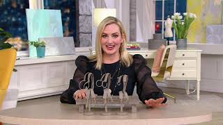 FREIDA ROTHMAN Sterling Silver Classic Hoop Earrings on QVC