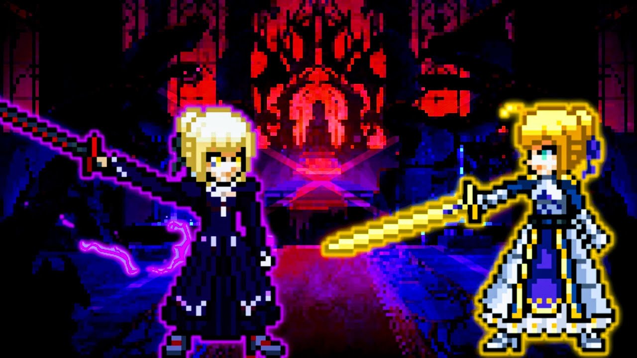 Alter Saber TP VS Saber OP in Jump Force Mugen