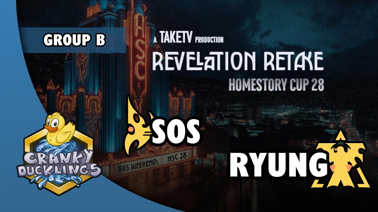 sOs vs Ryung - PvT | HomeStory Cup 28: Group Stage - Group B | StarCraft 2 Tournament