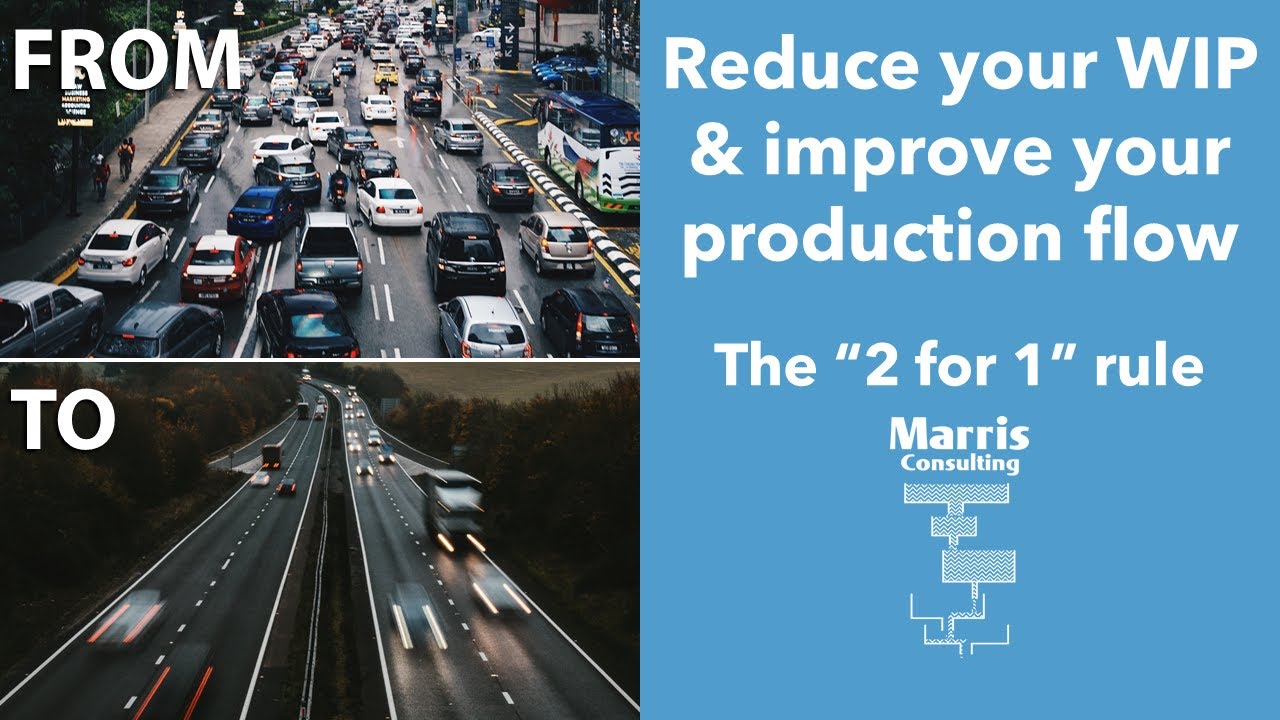 The 2 for 1 rule to reduce WIP