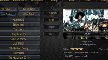 HOW TO INSTALL OCTAGON BUILD VIA ARESWIZARD ON KODI 16 1