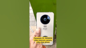 Panasonic VL-VA500SX video intercom camera, video door phone #panasonic #intercom #doorphone #camera